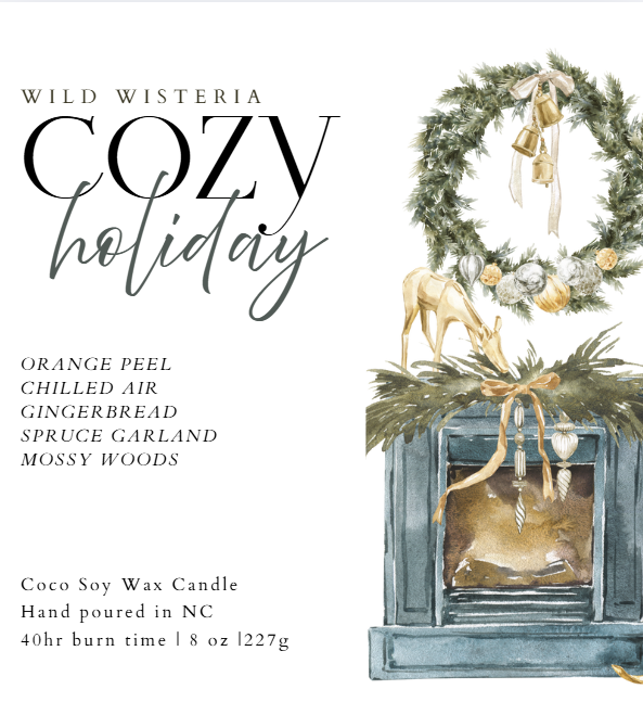 Cozy Holiday 8oz Candle