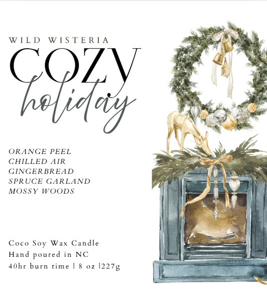 Cozy Holiday 8oz Candle