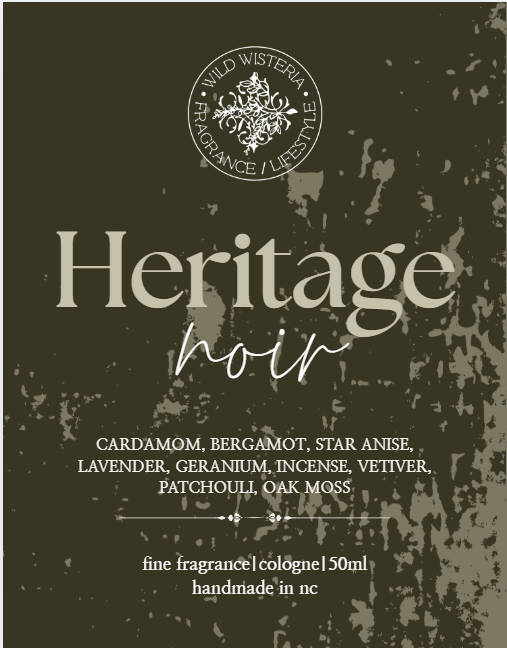 Heritage Noir Cologne 50ml