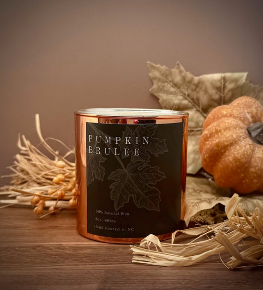 Pumpkin Maple Brulee 8 oz Candle