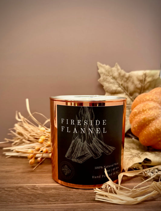Fireside Flannel 8 oz Candle