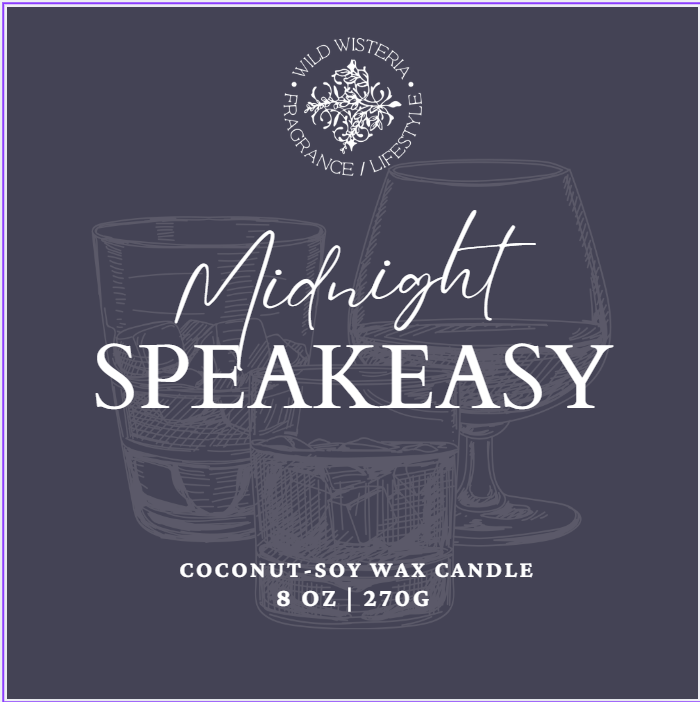 Speakeasy 8 oz Luxury Candle