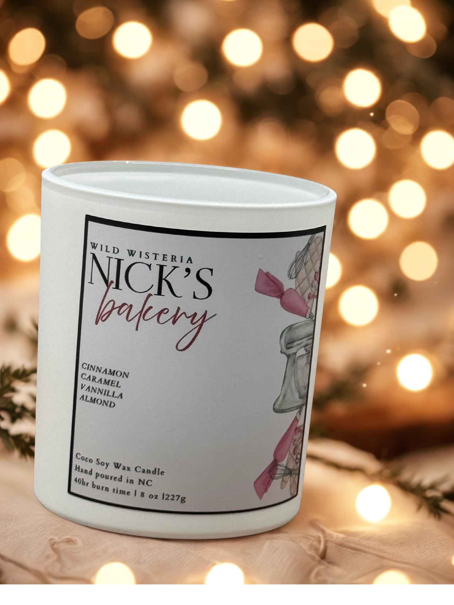 Nick's Bakery 8 oz Candle