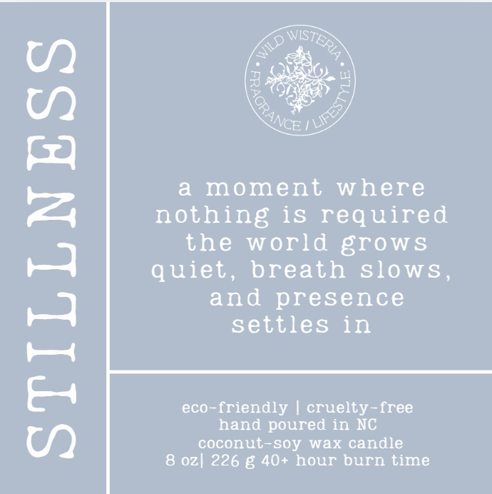 Pre-Order Stillness - 8oz Luxury Candle
